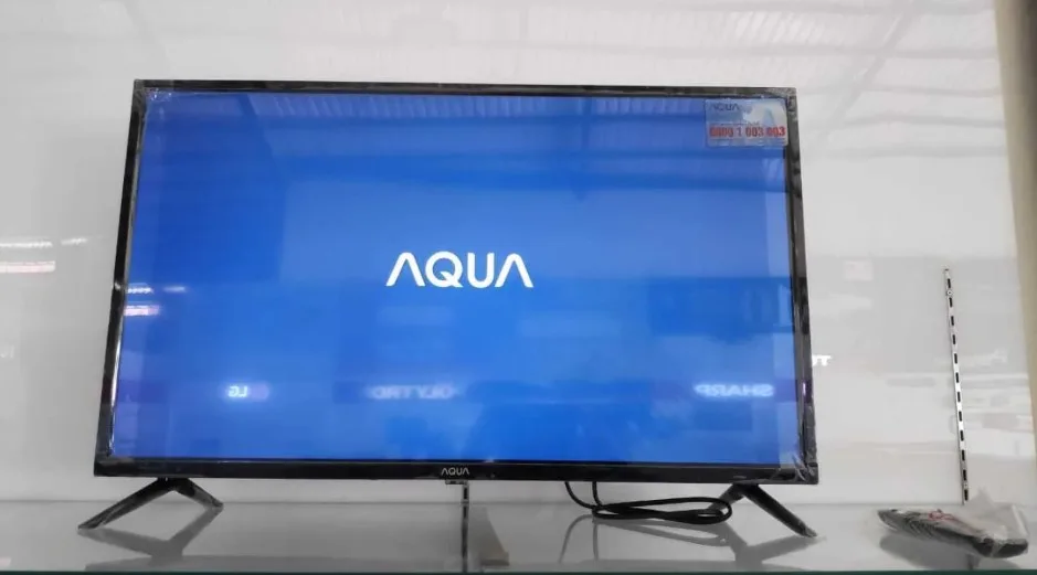 Cara Setting TV Aqua