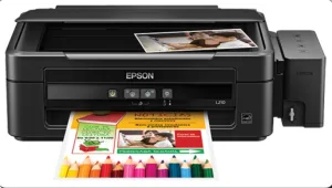 Cara Scan Epson L210