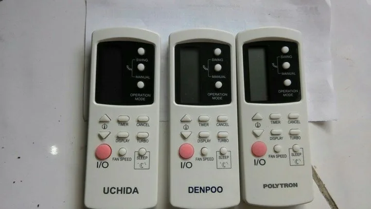 Kode Remote AC Denpoo