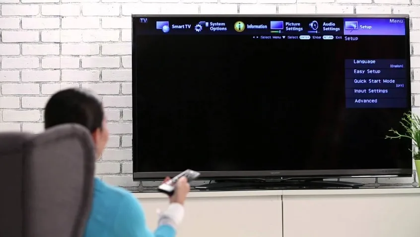 Cara Setting WiFi Di Smart TV Sharp