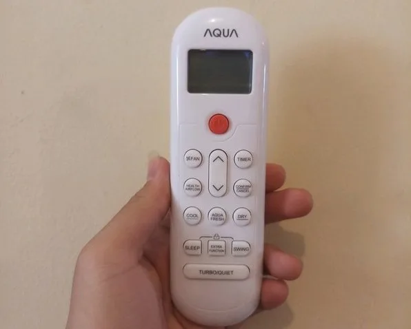 Fungsi Tombol Pada Remote AC Aqua