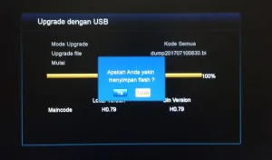 Cara Upgrade Firmware Receiver K Vision