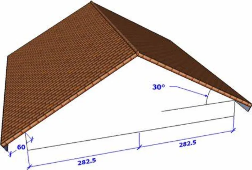 Cara Menghitung Kemiringan Atap Rumah