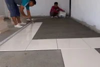 1 Meter Berapa Keramik Lantai