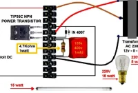 Rangkaian Inverter DC ke AC