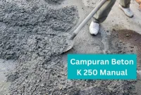 Campuran Beton K 200 Manual