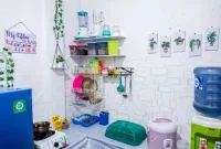 Desain Dapur Kontrakan 3 Petak